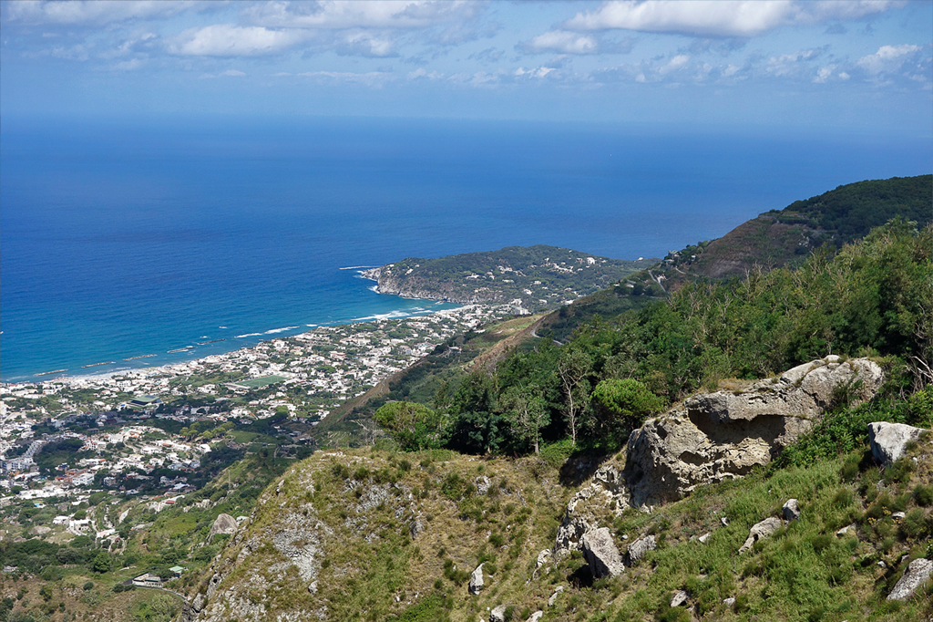 Veduta di Forio dal Monte Epomeo - Forio, Ischia
